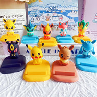 Pikachu, Evoli, Evoli Entwicklungen Handyständer in vielen Motiven und Farben