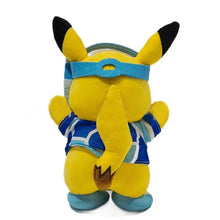 Lade das Bild in den Galerie-Viewer, Pikachu Cosplay als Taucher, Mauzi Kuscheltier
