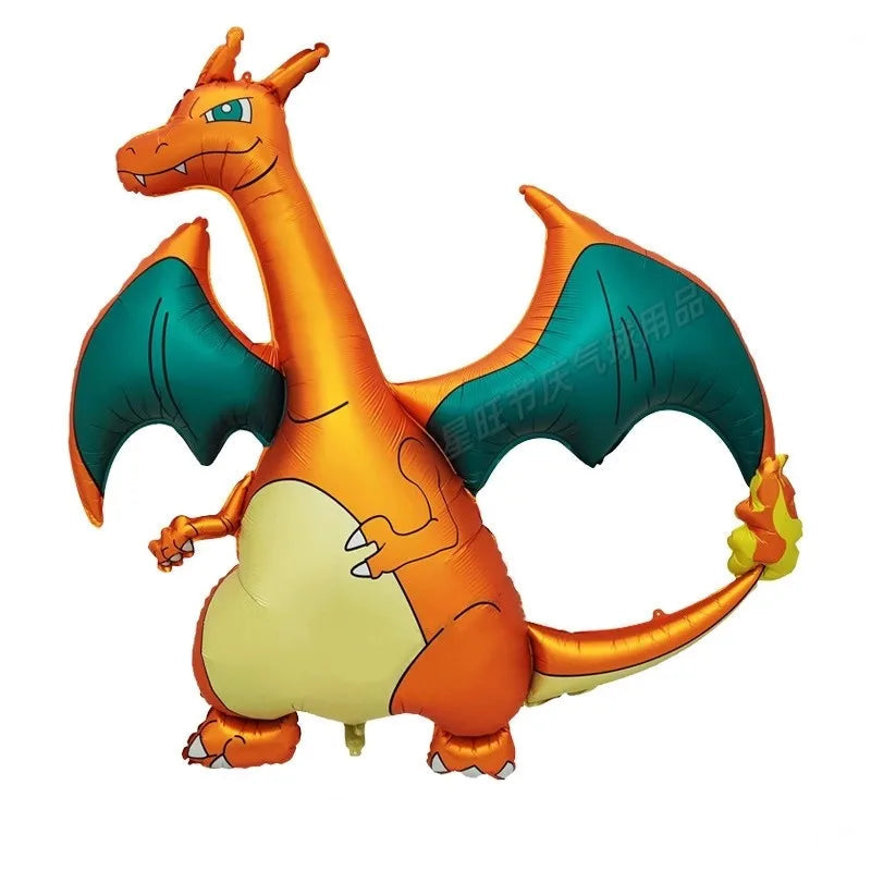 XXL Glurak Charizard Ballon für Geburtstag, Feier, Party etc. (125x134cm)