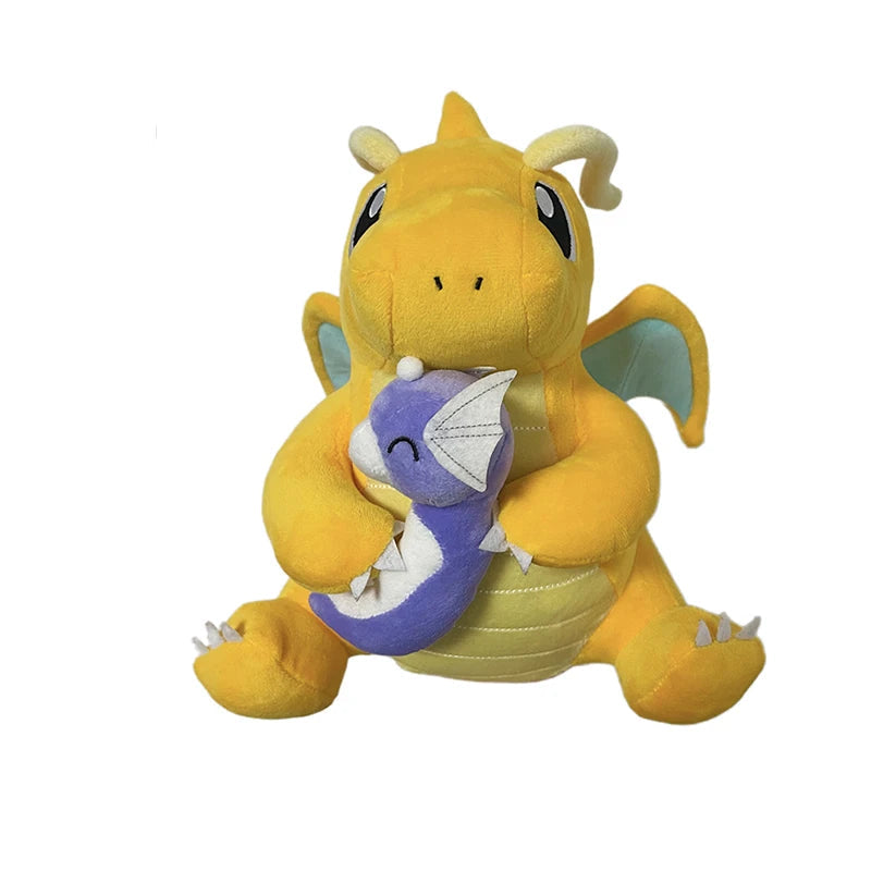 Liebliches Pokemon Dragoran Dragonite mit Dratini Plüsch (ca. 27cm)