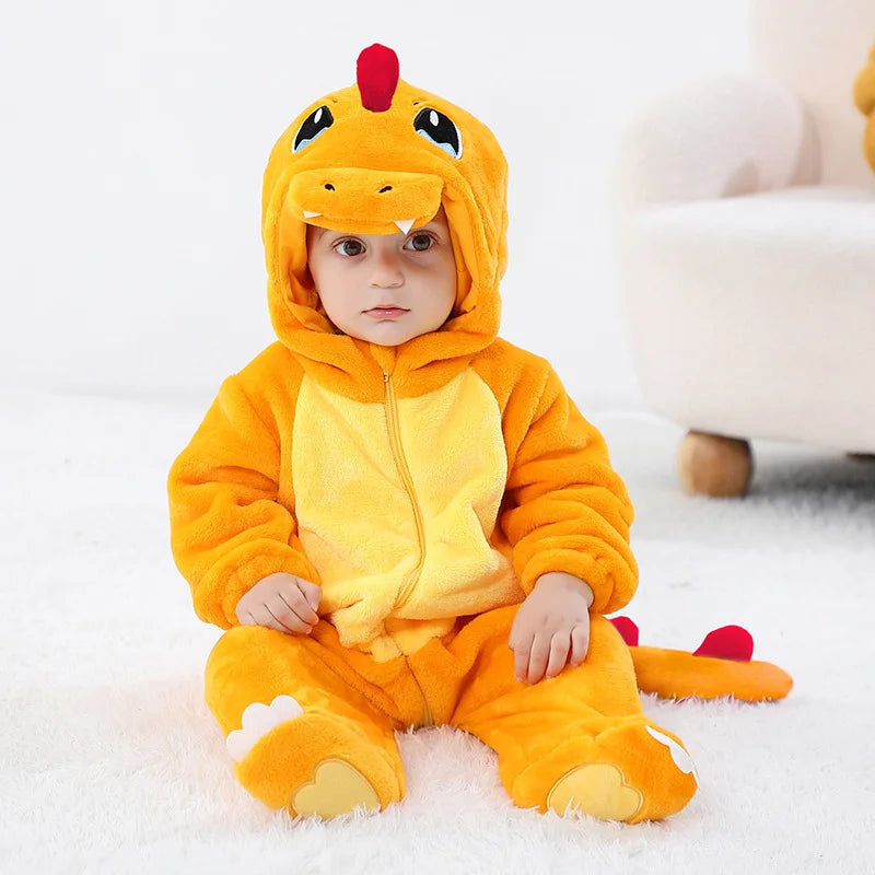 Charmander Pokémon Onesie Kind Charmanderpak Kinder Kostuum Pak kopen Charmander Pokémon Onesie Kind Charmanderpak Kinder Kostuum Pak kopen