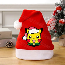 Load the image into the gallery viewer, Christmas Pikachu Pokemon hat for children or adults