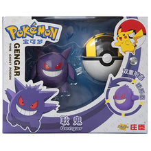 Lade das Bild in den Galerie-Viewer, Pokemon Spielzeug - Großer Pokeball mit Pokemon Figur zum spielen oder sammeln
