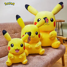 Lade das Bild in den Galerie-Viewer, Wundervolles Lächelndes Pikachu Kuscheltier in vielen Größen
