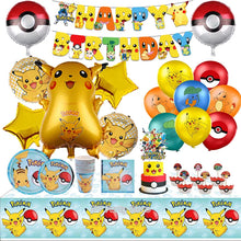 Load the image into the gallery viewer, Pokemon Birthday Party Decoration Items