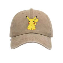 Cargar imagen en el visor de la galería: Gorra infantil Pikachu con look vaquero