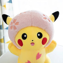 Lade das Bild in den Galerie-Viewer, XXL Pikachu Sakura Stofftier (30cm oder 40cm)
