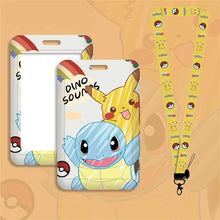 Load the image into the gallery viewer, Kawaii Pokemon Pikachu Badge with Lanyard