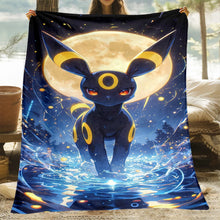 Lade das Bild in den Galerie-Viewer, Liebliche Evoli Entwicklungen Flanell Decken
