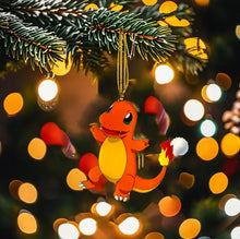 Lade das Bild in den Galerie-Viewer, Weihnachtsbaum Anhänger im Pokemon Look (Gengar, Pikachu, Schiggy, Charmander oder Pummeluff)
