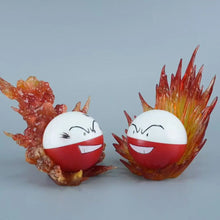 Lade das Bild in den Galerie-Viewer, Lektrobal Elektrode und Voltobal  Voltorb Figuren Set Pokemon (ca. 10cm / 3cm)
