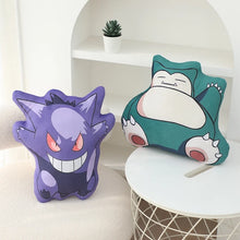 Lade das Bild in den Galerie-Viewer, Niedliche Pokemon Kissen (Gengar, Pikachu, Bisasam, Pummeluff etc.)
