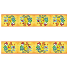 Load the image into the gallery viewer, Pokemon children's birthday decorations - plates, cups, banners, tablecloths, etc.
