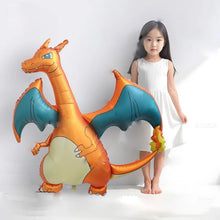 Lade das Bild in den Galerie-Viewer, XXL Glurak Charizard Ballon für Geburtstag, Feier, Party etc. (125x134cm)
