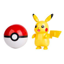 Lade das Bild in den Galerie-Viewer, Pokemon Spielzeug - Großer Pokeball mit Pokemon Figur zum spielen oder sammeln
