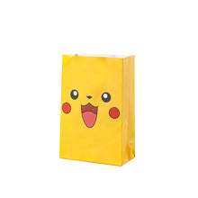Chargez l'image dans la visionneuse de galerie, 10 pcs sacs cadeaux sacs cadeaux au look Pokémon (différents motifs, env. 8 cm)