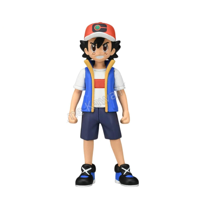 Pokemon Figuren Trainer Ash Ketchum Leon Cynthia Liko Friede Mimikyu Hattrem Terapagos Aegislash uvm