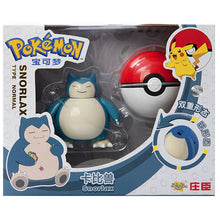 Lade das Bild in den Galerie-Viewer, Pokemon Spielzeug - Großer Pokeball mit Pokemon Figur zum spielen oder sammeln
