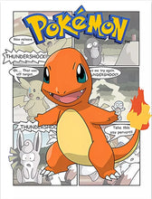 Lade das Bild in den Galerie-Viewer, Pokemon Canvas Poster im Comic Look in vielen Motiven
