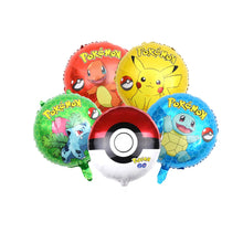 Load the image into the gallery viewer, Pokemon children's birthday decorations - plates, cups, banners, tablecloths, etc.