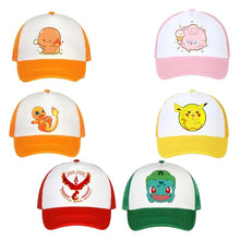 Lade das Bild in den Galerie-Viewer, Süße Pokemon Baseball Cap Pikachu Ideal für den Sommer
