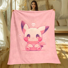 Lade das Bild in den Galerie-Viewer, Kuschelige Decken mit Pokemon Motiven zum kuscheln und wohlfühlen
