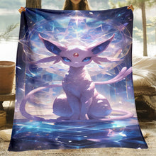 Lade das Bild in den Galerie-Viewer, Liebliche Evoli Entwicklungen Flanell Decken
