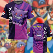 Lade das Bild in den Galerie-Viewer, Stylishe Bunte Sommer T-Shirts Trikots mit vielen Pokemon Motiven
