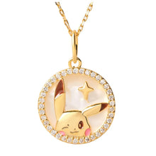 Cargue la imagen en el visor de la galería, compre elegantes collares de Pokémon en oro o plata.