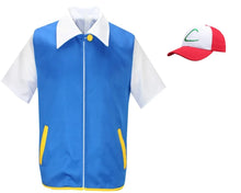 Lade das Bild in den Galerie-Viewer, Pokemon Ash Ketchum Kostüm Set Cosplay
