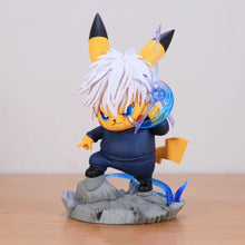 Chargez l'image dans la visionneuse de galerie, Figurine Pikachu Cosplay Gojo Satoru (environ 14 cm)