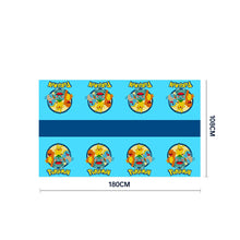 Load the image into the gallery viewer, Pokemon children's birthday decorations - plates, cups, banners, tablecloths, etc.