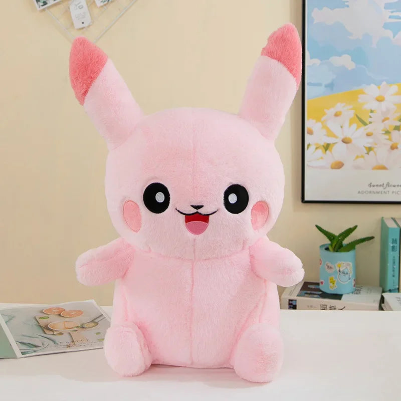 Pinker Pikachu Stofftier (ca. 35/55/75cm) Plüsch XXL Pokemon