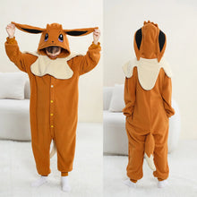 Lade das Bild in den Galerie-Viewer, Pokemon Onesie für Kinder Kigurumis, Kostüm, Halloween
