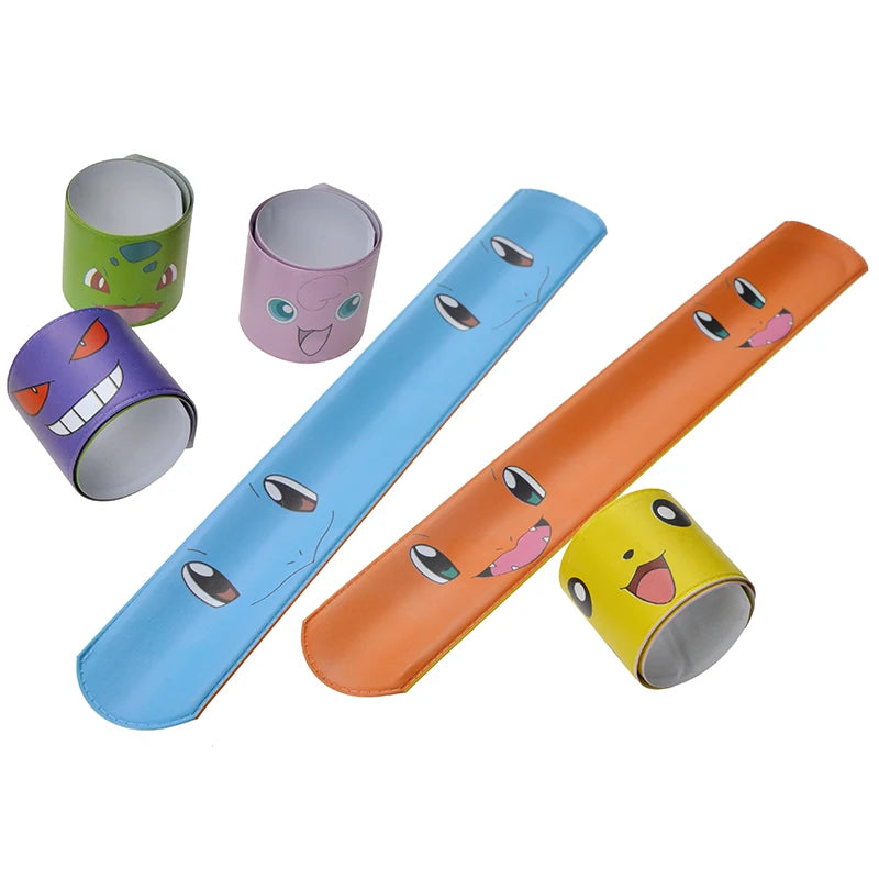 Lot De 12 Bracelets Pokémon à Pression Pour Enfants - Multicolore - Neuf Avec Étiquettes