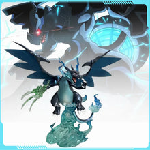 Lade das Bild in den Galerie-Viewer, Detailreiche Pokemon Glurak Charizard oder Quajutsu Greninja Figur
