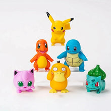 Load the image into the gallery viewer, Pokemon Pikachu birthday cake decoration with 13 pieces and figures