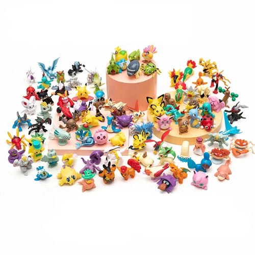 Pokemon Figuren Sets (4-6cm) mit 10, 20, 30, 40 oder 50 Figuren kaufen