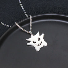 Lade das Bild in den Galerie-Viewer, Pikachu, Cubone Tragosso oder Pummeluff Halskette in Silber
