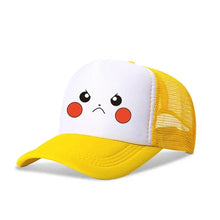 Lade das Bild in den Galerie-Viewer, Fröhliche Baseball Caps mit Pokemon Pikachu Motiven für Kinder oder Erwachsene
