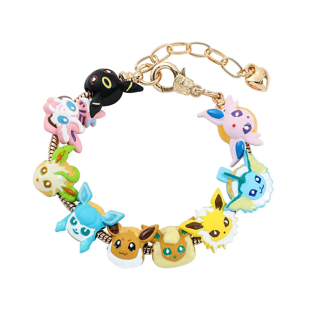 Pokemon Anime Evoli Entwicklungen Schmuck Armband