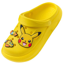 Lade das Bild in den Galerie-Viewer, Pokemon Kinder Sandalen Pummeluff Pikachu, Glumanda oder Schiggy Motiv
