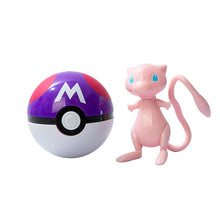 Lade das Bild in den Galerie-Viewer, Pokemon Spielzeug - Großer Pokeball mit Pokemon Figur zum spielen oder sammeln
