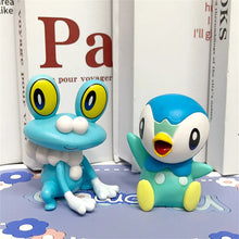 Lade das Bild in den Galerie-Viewer, 6er Set Pokemon Figuren mit Mimigma  Mimikyu, Dratini, Froxy Froakie, Geckarbor Treecko, Plinfa
