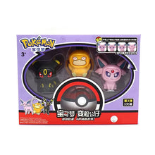 Lade das Bild in den Galerie-Viewer, Pokemon Figuren mit wechselnden Gesichtern im 3er Pack
