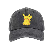 Cargar imagen en el visor de la galería: Gorra infantil Pikachu con look vaquero