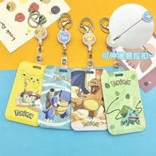 Load the image into the gallery viewer, Pokemon Badges with Lanyard in many different designs