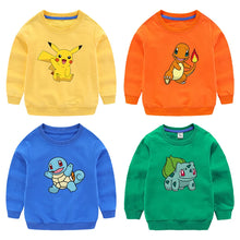 Lade das Bild in den Galerie-Viewer, Bunte Pokémon Kinder-Pullover – Stylisch, bequem &amp; voller Pokémon-Power!
