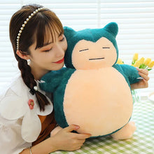 Lade das Bild in den Galerie-Viewer, XXL  Relaxo Snorlax Pokemon Stofftier (ca. 30-90cm)
