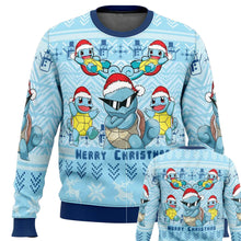 Lade das Bild in den Galerie-Viewer, Cooler Schiggy Squirtle Weihnachts Pullover (Kinder / Erwachsene)
